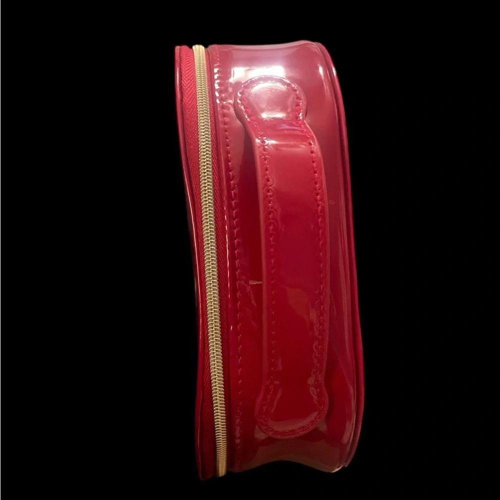 New w/Box Dior Red GWP Patent Hard Sided Makeup Case/ Clutch - Picture 4 of 7
